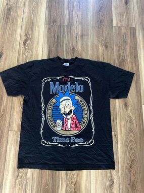 Shaka Wear men’s graphic modelo short sleeve shirt size XL 100% cotton